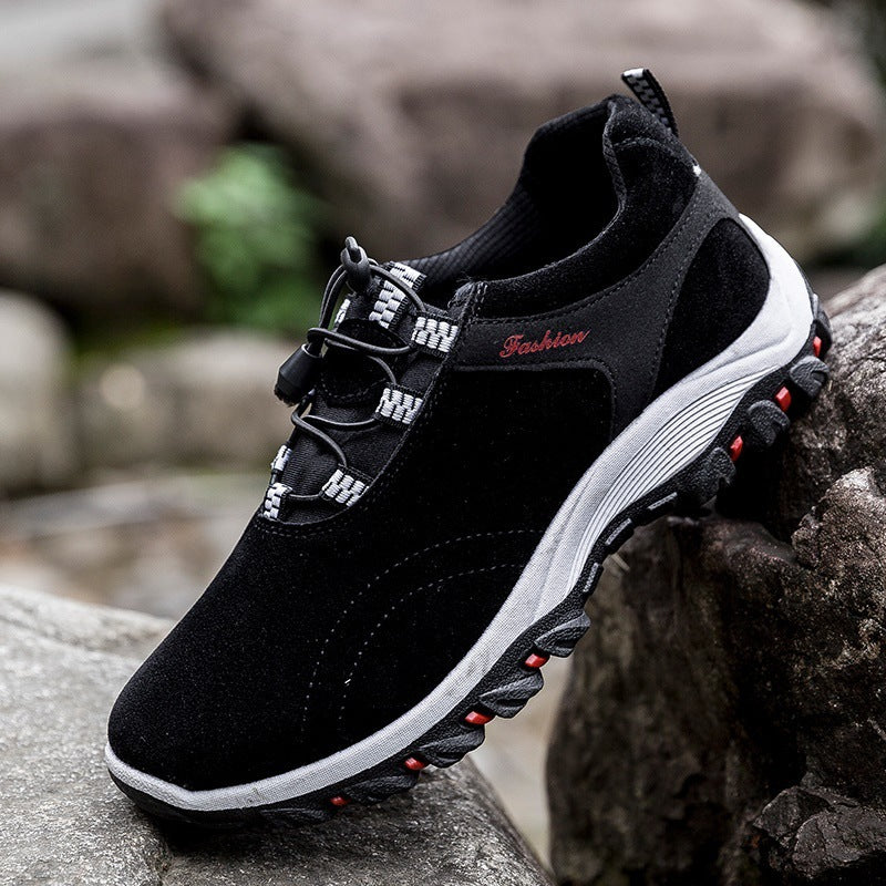 Men's shoes non-slip outdoor hiking shoes men's waterproof casual shoes