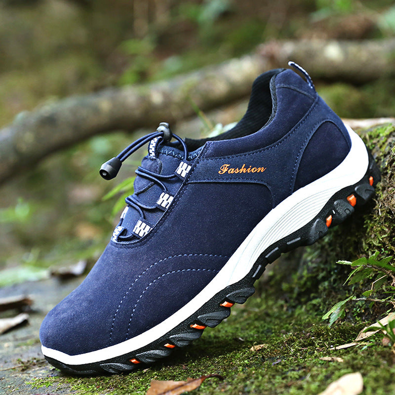 Men's shoes non-slip outdoor hiking shoes men's waterproof casual shoes