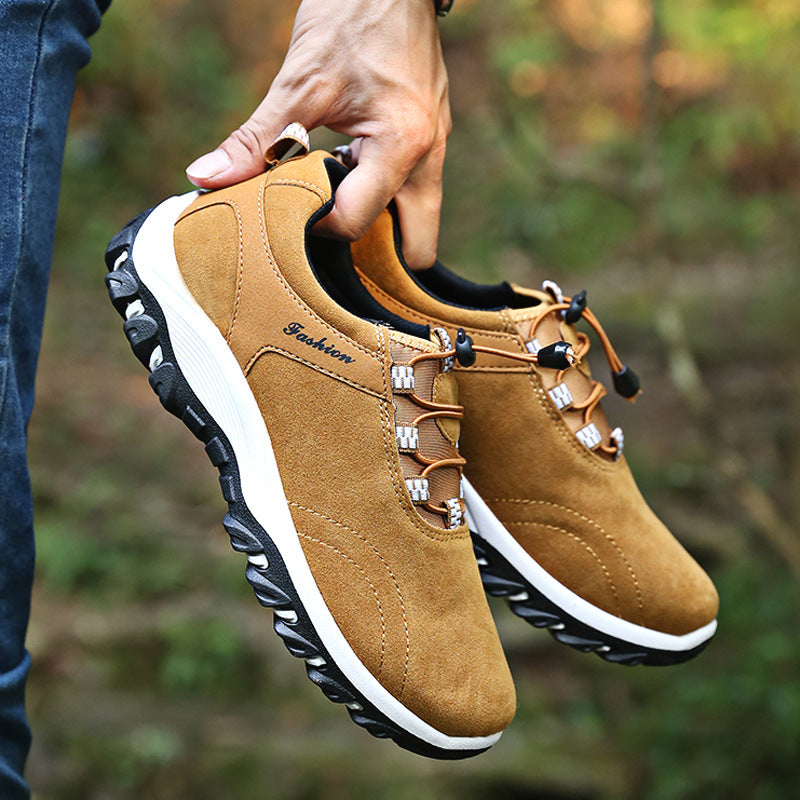 Men's shoes non-slip outdoor hiking shoes men's waterproof casual shoes
