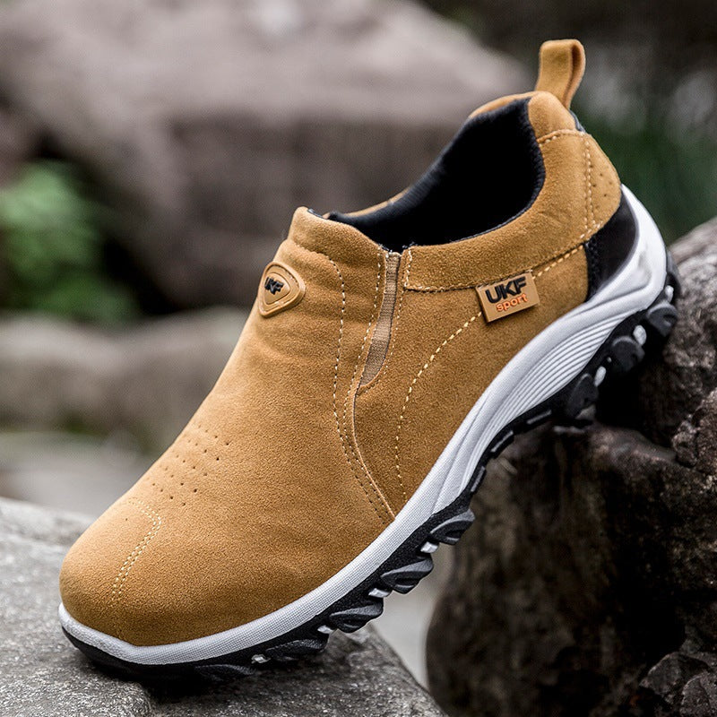 Men's shoes non-slip outdoor hiking shoes men's waterproof casual shoes